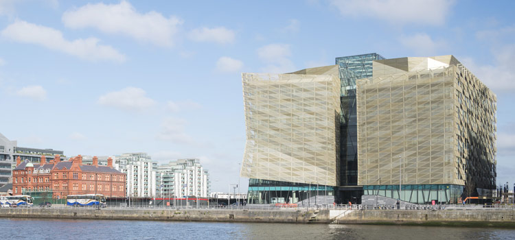 Central Bank of Ireland Docklands building