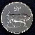 1971 Five Pence Bull