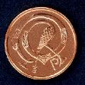 1971 Halfpenny Celtic Bird