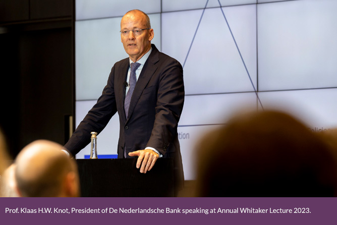 Prof. Klaas H.W. Knot, President of De Nederlandsche Bank