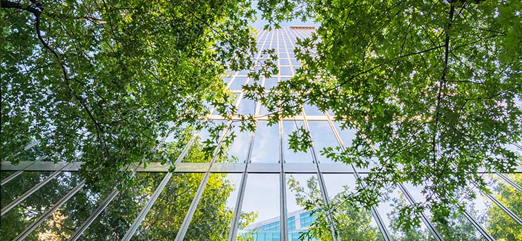 Sustainable office building