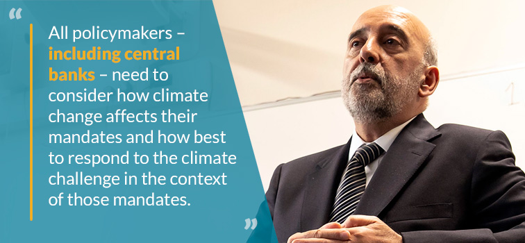 Governor Gabriel Makhlouf: All policymakers – including central banks – need to consider how climate change affects their mandates.