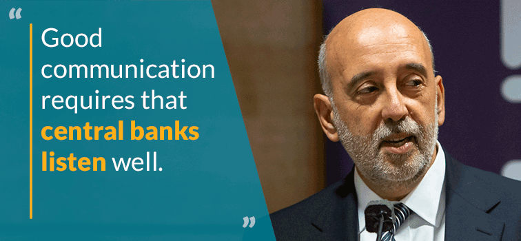Governor Gabriel Makhlouf: Good communication also requires that central banks listen well.