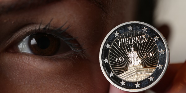 €2 coin commemorating 1916
