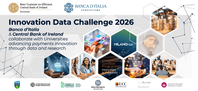 Banca D'Italia and Central Bank of Ireland collaborate with Universities advancing payments innovation through data and research