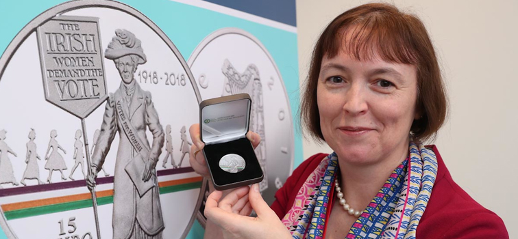 Irish Women 100 Years Voting Commemorative Coin