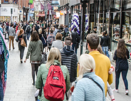 A crowded street